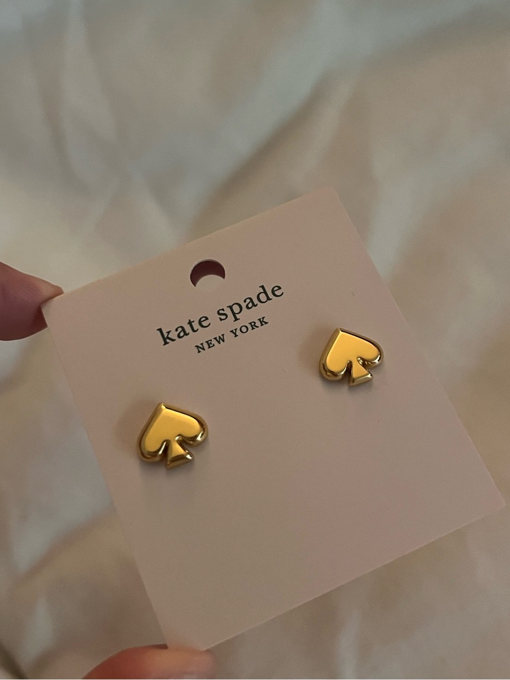 kate spade good heart earrings